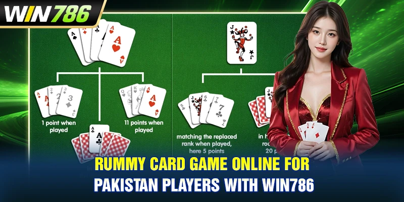 Rummy Card Game Online For Pakistan Players With WIN786