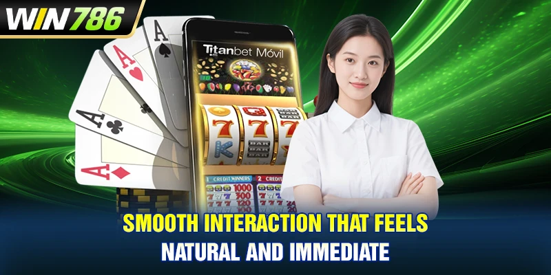 Smooth interaction that feels natural and immediate