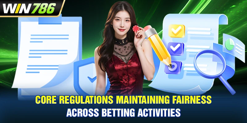 Core regulations maintaining fairness across betting activities