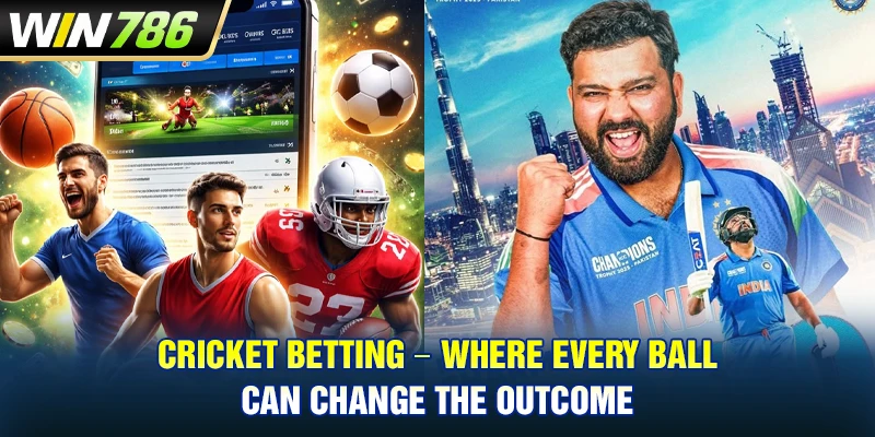 Cricket Betting – Where Every Ball Can Change The Outcome