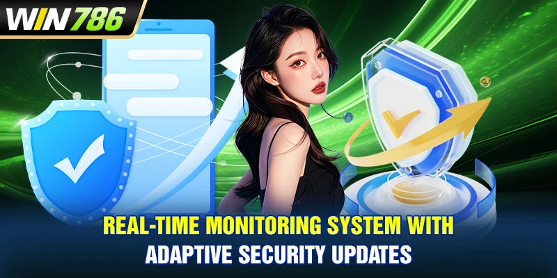 Real-time monitoring system with adaptive security updates
