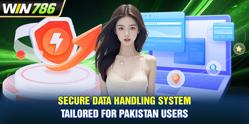Secure data handling system tailored for Pakistan users