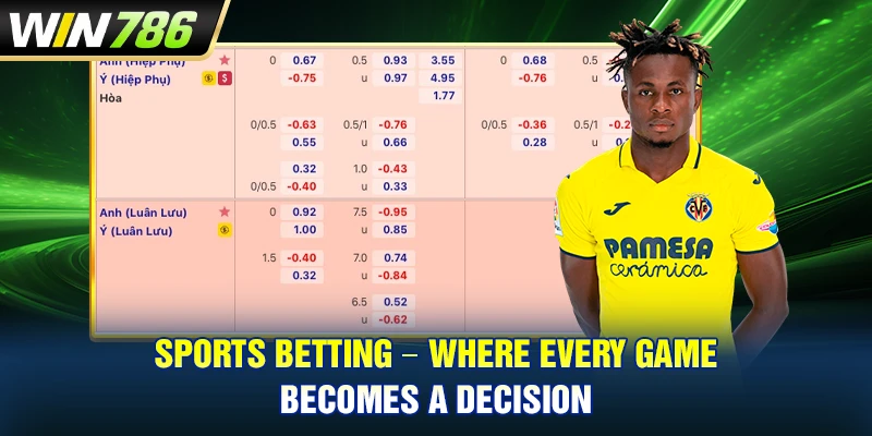 Sports Betting – Where Every Game Becomes A Decision